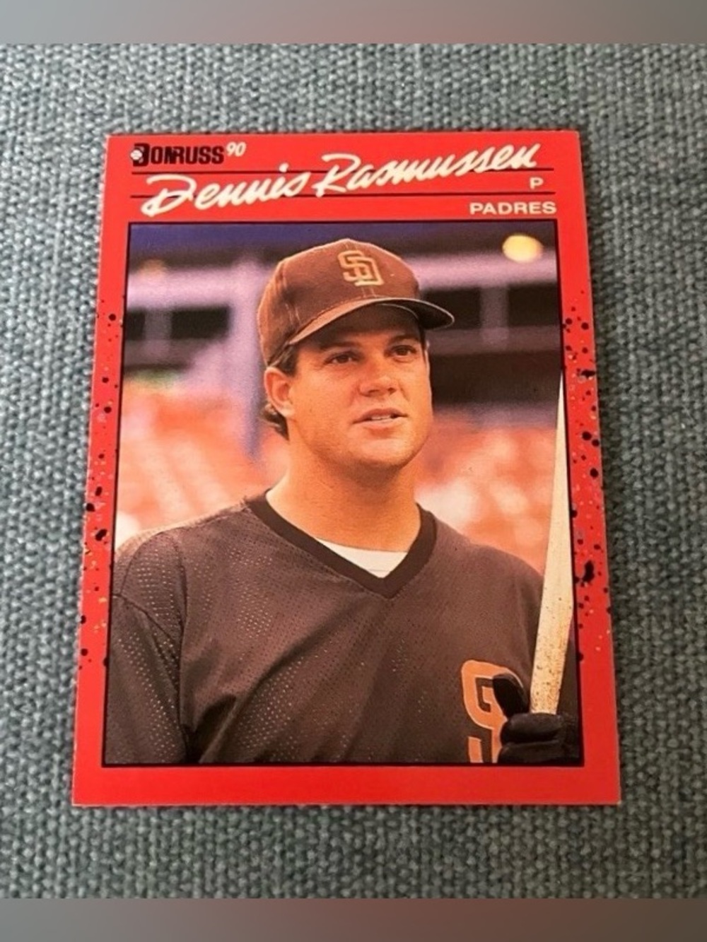 1990 Donruss San Diego Padres Baseball Card Trading Card